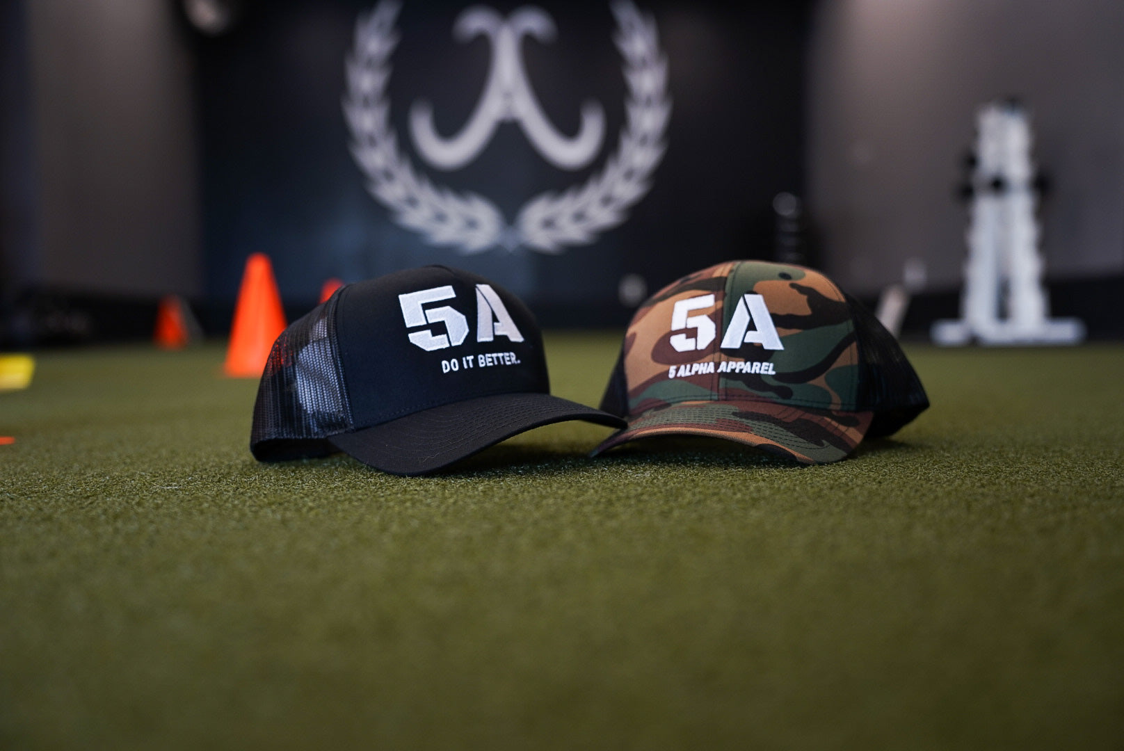 5ALPHA OG TRUCKER HAT: "MIDNIGHT"